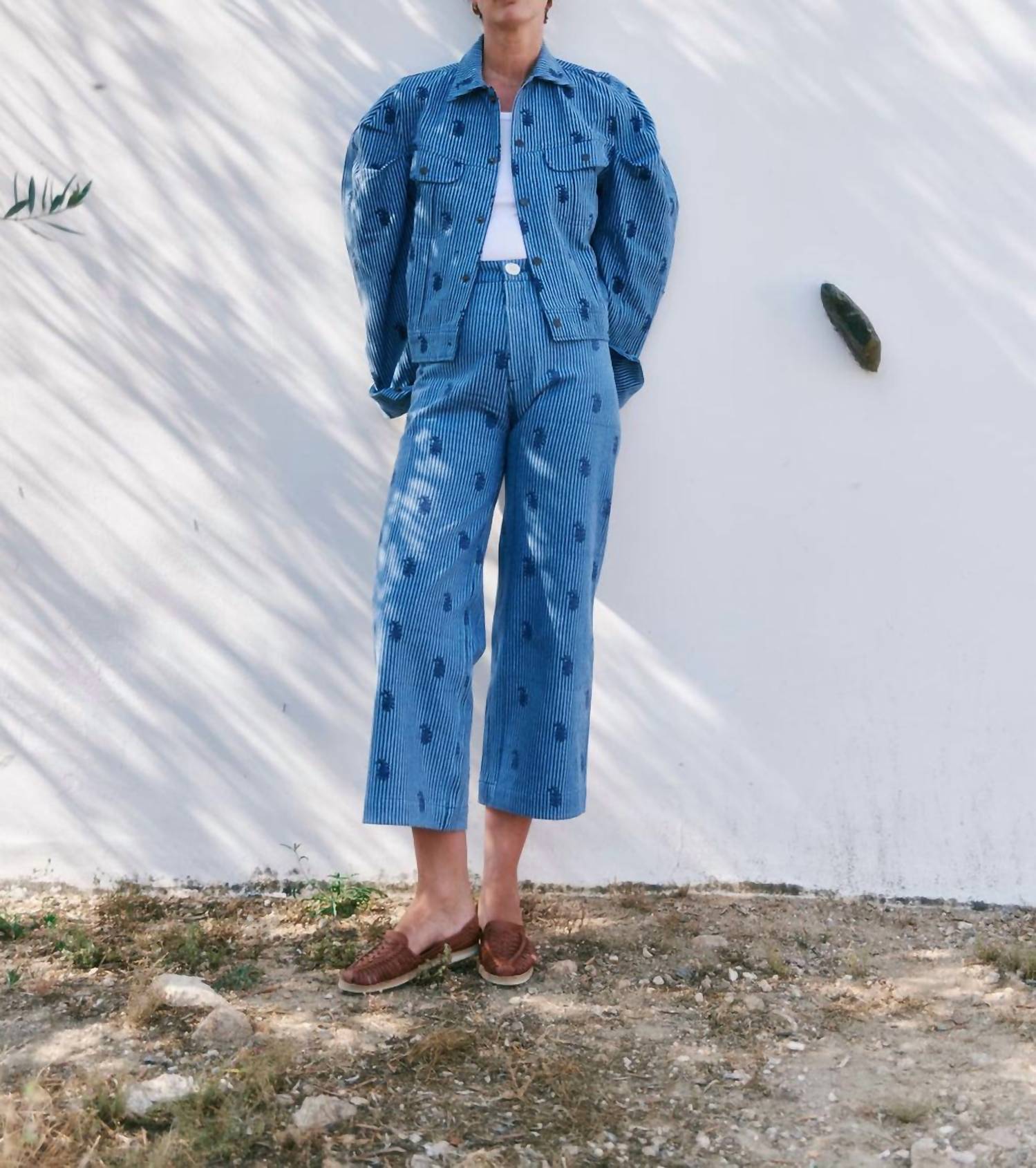 Sz Blockprints - Denim Disco Pants