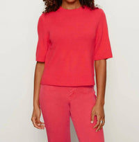 Sanctuary Perfect Sweater Tee Top in tulip - women's t-shirt