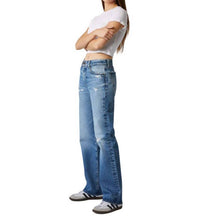 Vincent High Rise Long Wide Leg Jeans