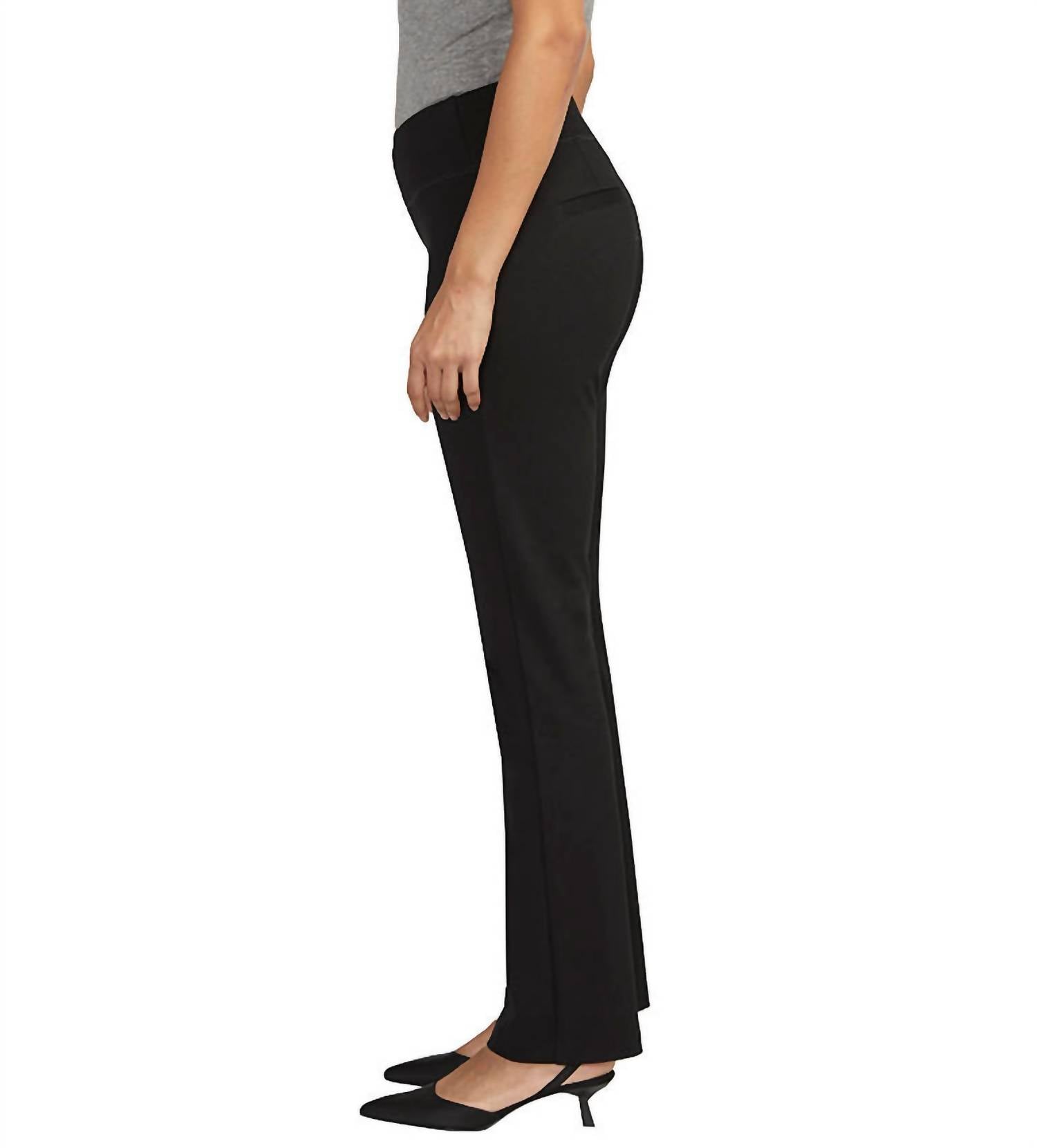 Jag - Mid Rise Pull-On Boot Cut Pants