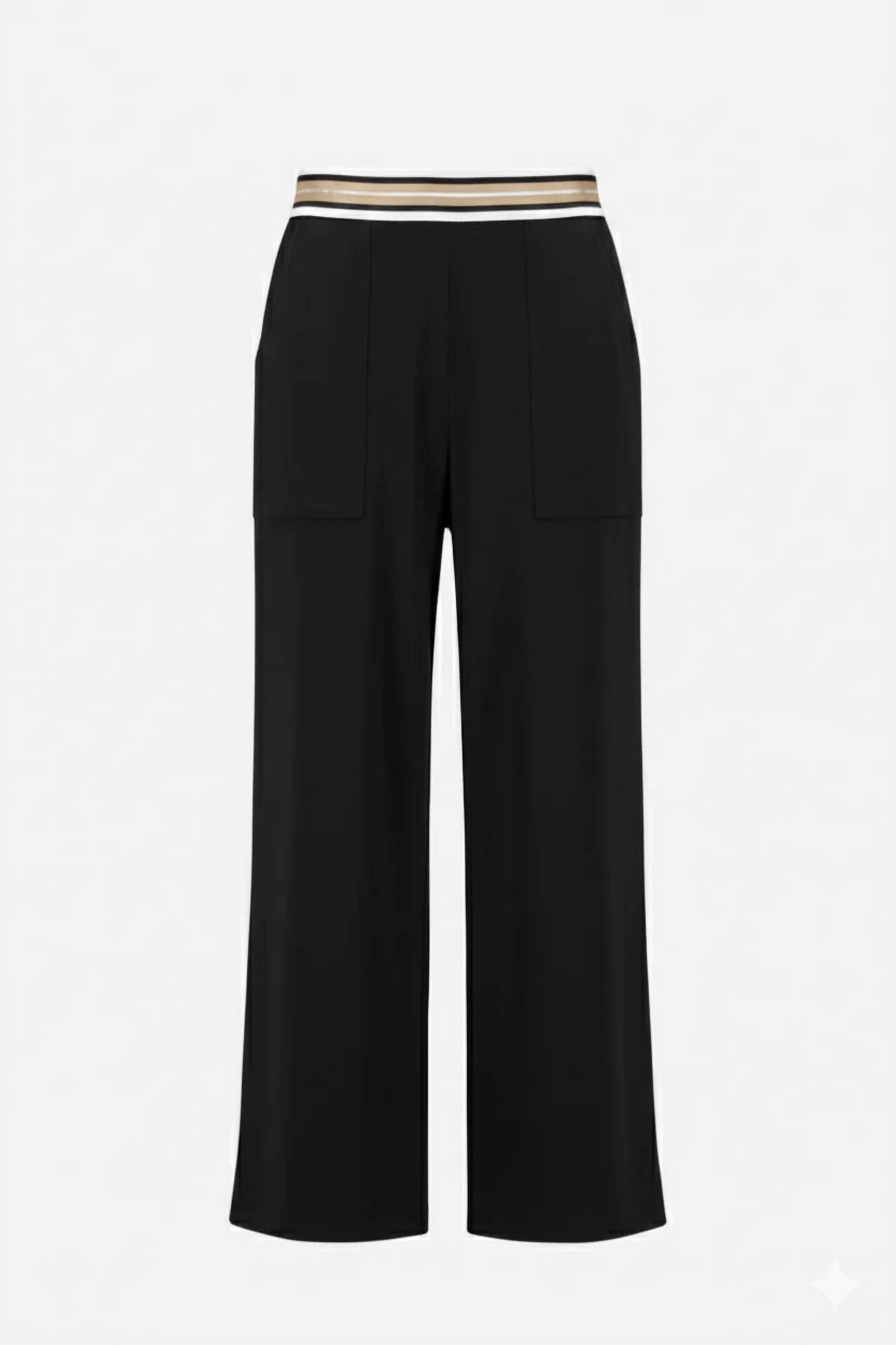Joseph Ribkoff - Silky Knit Wide Leg Pull-on Pants