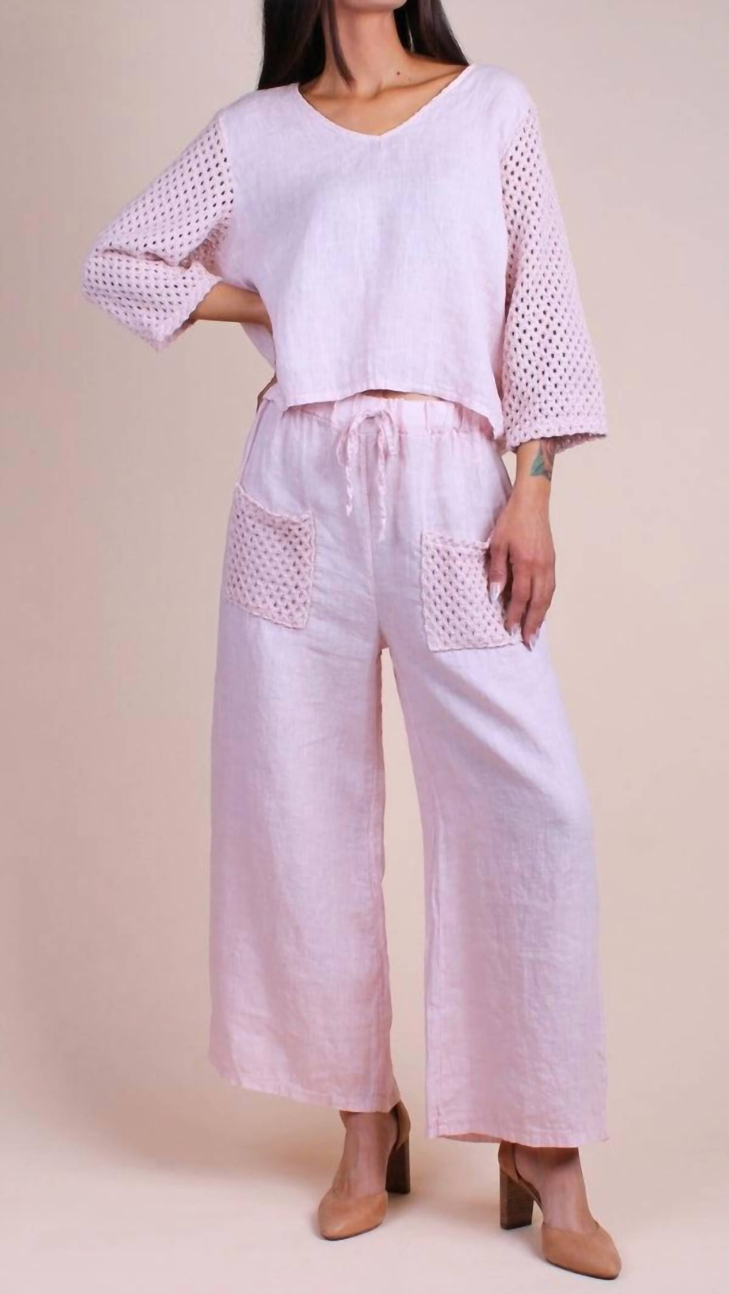 Gigi Moda - Primavera Linen Pant