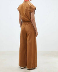 Suncoo - Lorena Cropped Button Down Top