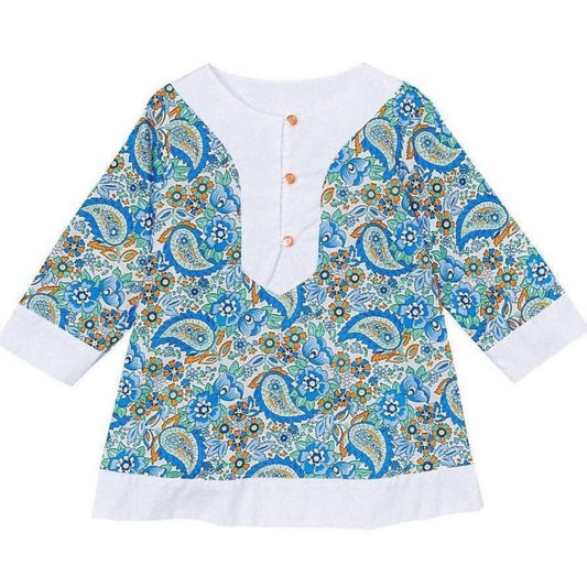 Petit Confection - Girls' Paisley Print Tunic