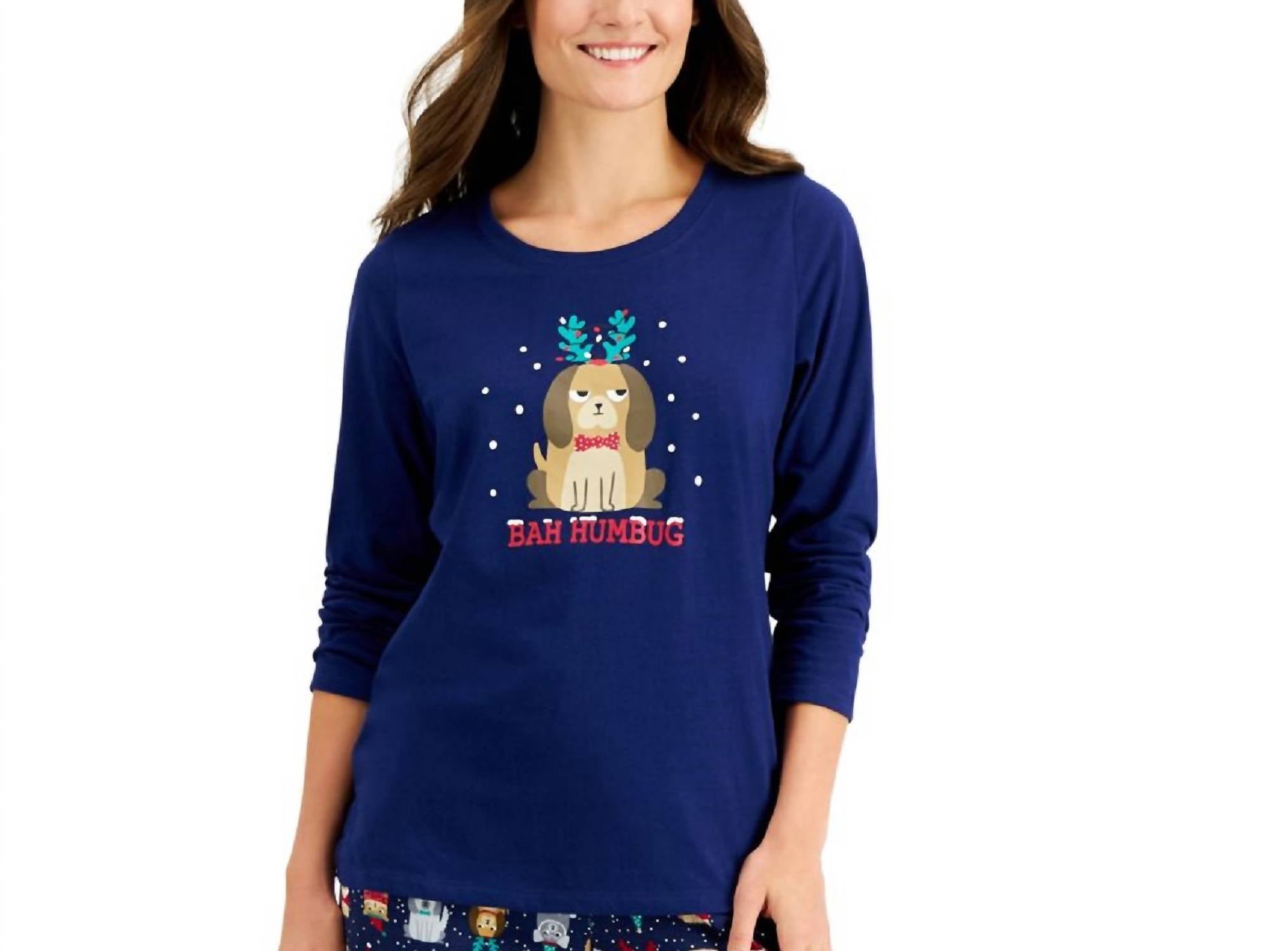 Family Pjs - Novelty Printed Pajama Top
