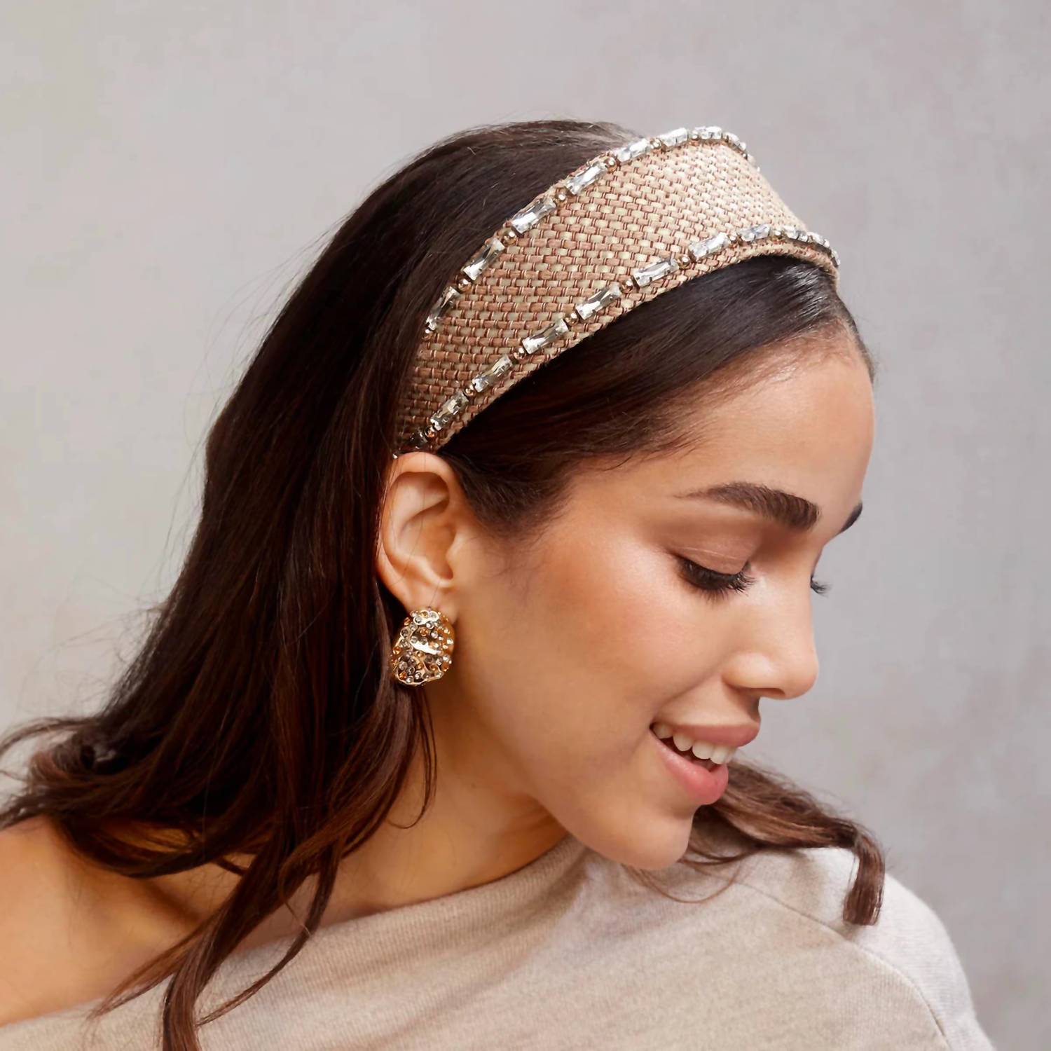 Lele Sadoughi - Women's Pave Rock Earrings