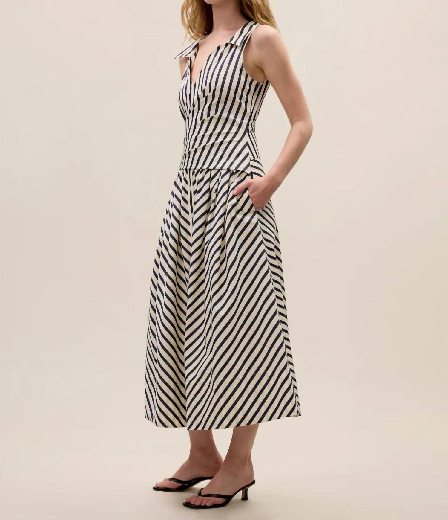 Rebecca Taylor - Women's Isla Stripe Poplin Dress