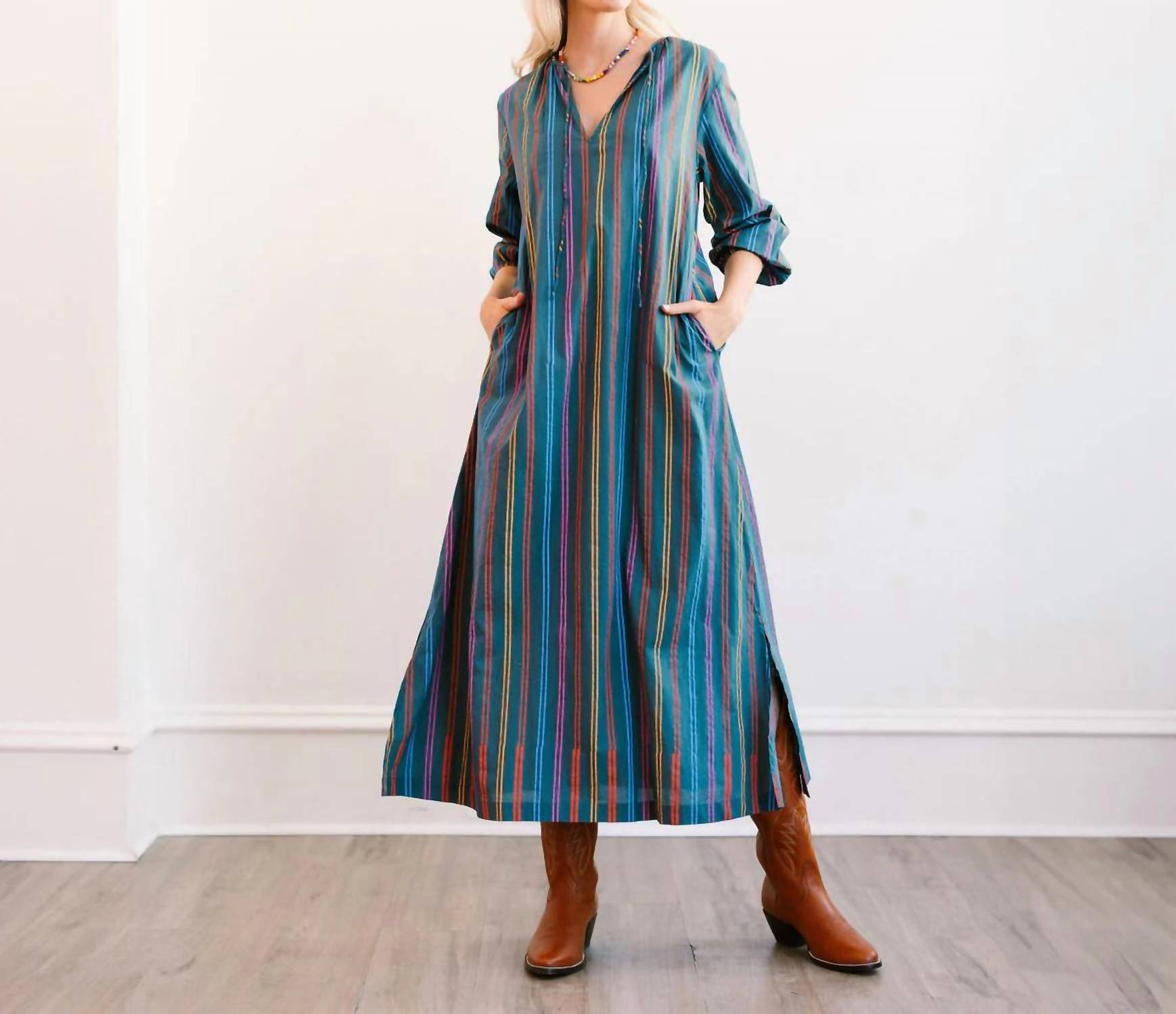 Sunshine Tienda - Puerto Stripe Sienna Dress