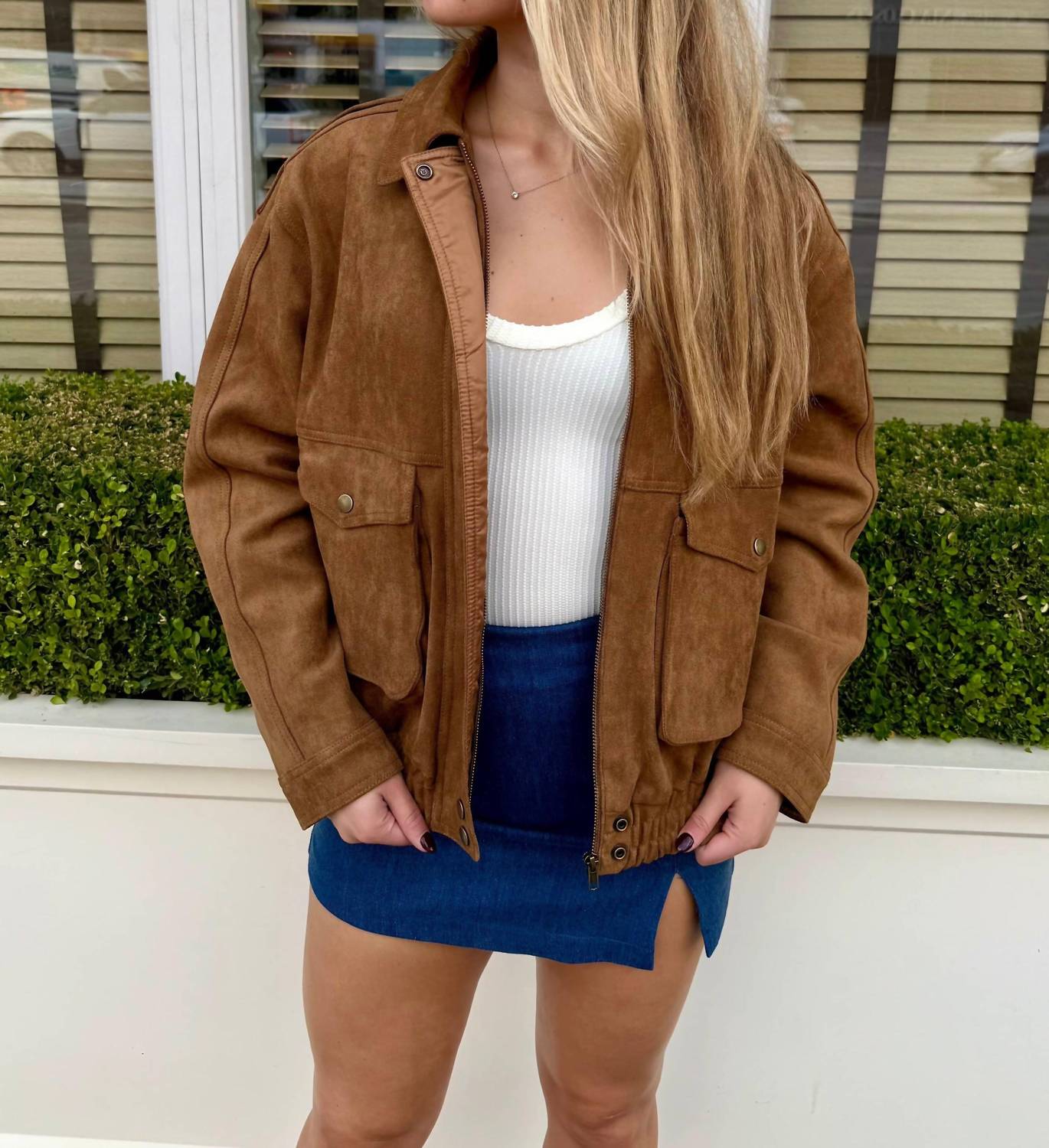 Sky To Moon - Cloud Walk Denim Mini Skirt