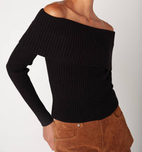 Blanknyc - Off The Shoulder Knit Top