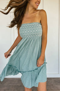 Hem & Thread - Off Shoulder Mini Dress or Maxi Skirt