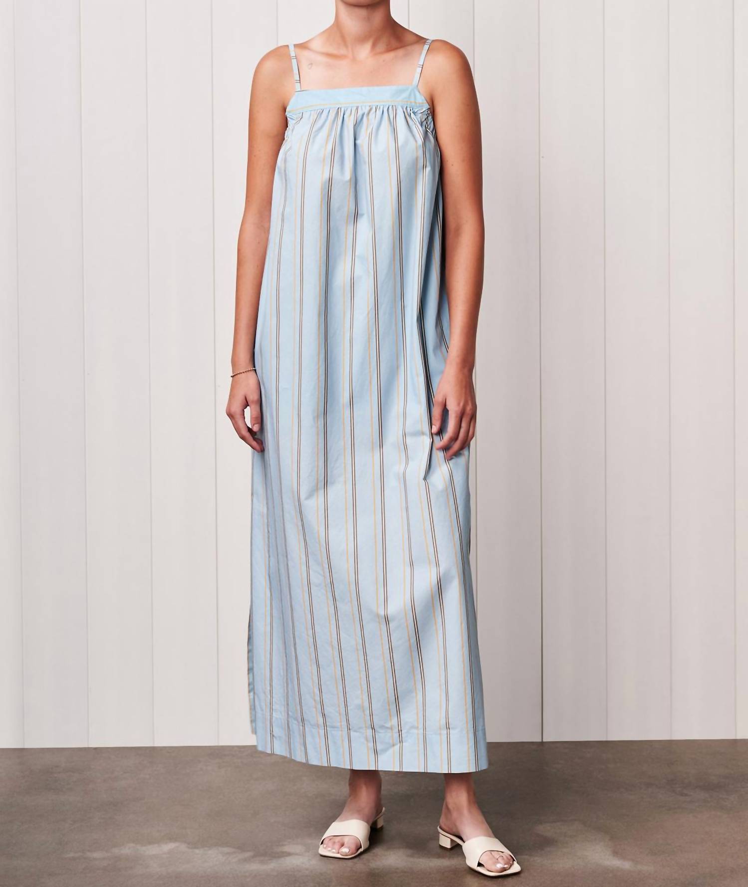 Stateside - Column Stripe Poplin Dress