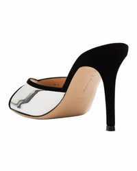 Gianvito Rossi - Women's Metallic Suede Mule Sandals