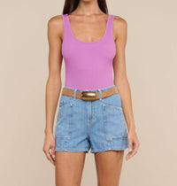 L'Agence - Women's Nica Scoopneck Bodysuit