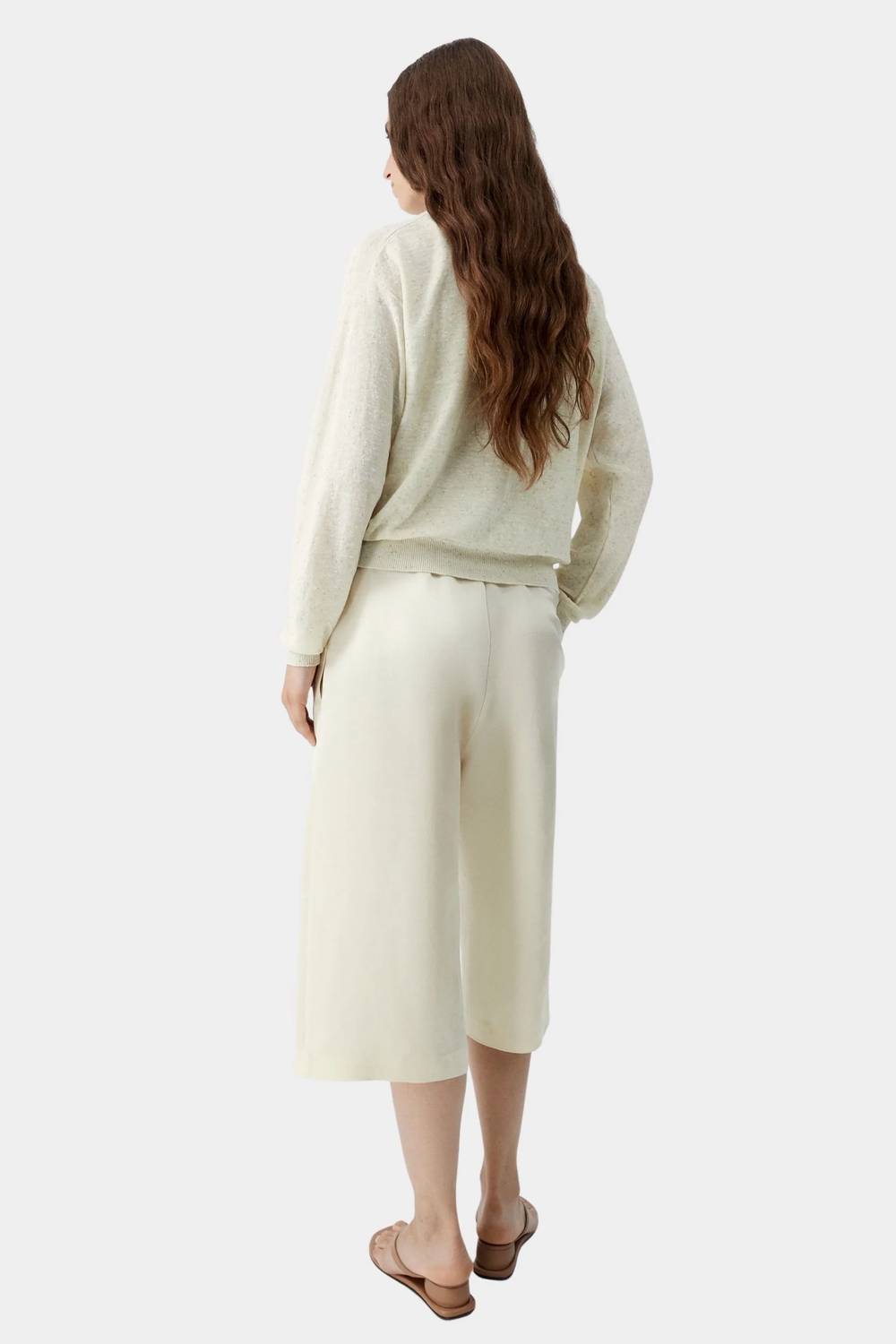 Cordera - Linen And Cotton Flecked Cardigan
