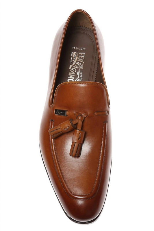 Salvatore Ferragamo - Men's Leather Tassels Moccassin