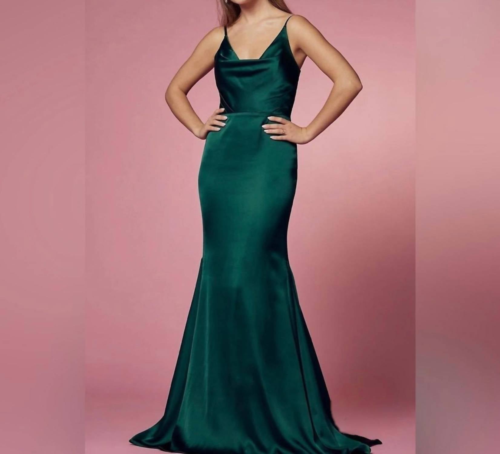 Nox Anabel - Women's Simple Long Classic Dress