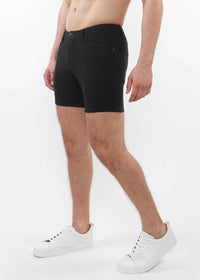 Steele - Men's Jacquard Stretch Knit Jeans Shorts