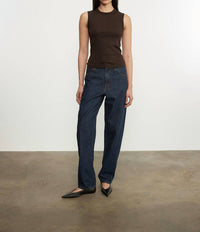 Enza Costa - CASHMERE NEW CLASSIC SLEEVELESS CREW TOP