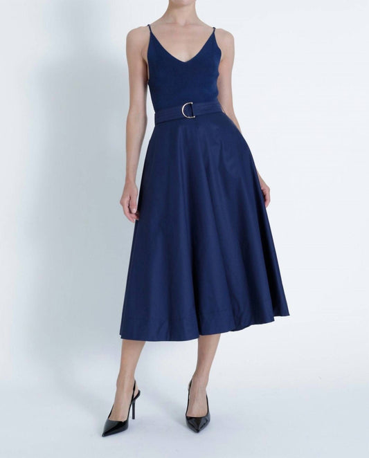 Karina Grimaldi - Maria Knit Combo Dress