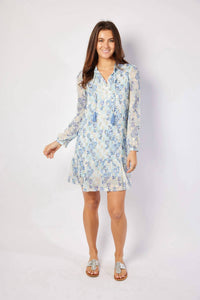 Sail To Sable - Ruffle Hem Dress With Tassels