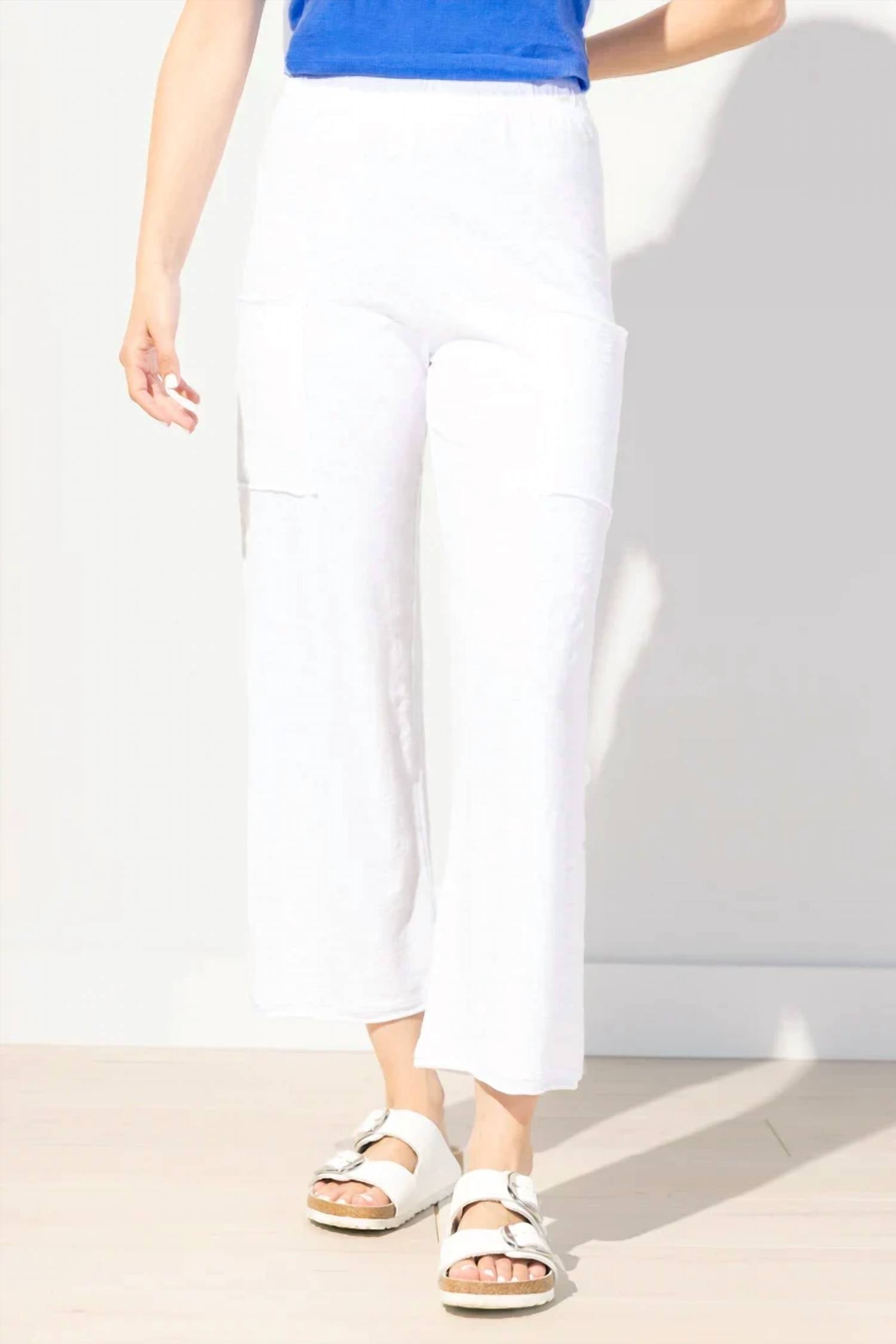Habitat - Cotton Slub Pocket Flood Pants