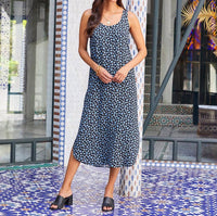 Karen Kane - Side-slit Tank Midi Dress