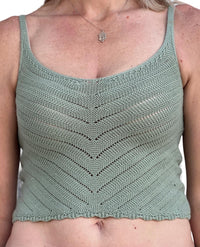 Be Cool - Polly Knit Crop Sweater