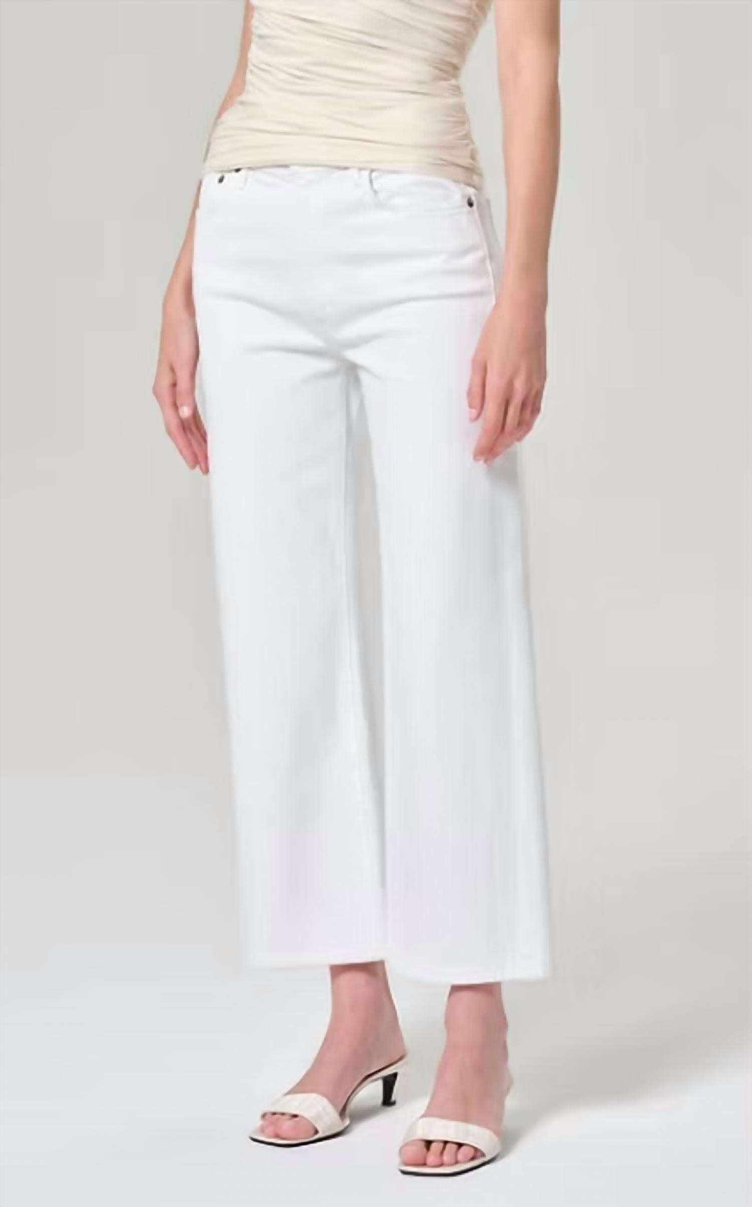 Agolde - Women's Harper Mid Rise Crop Jean