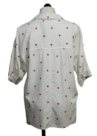Velvet Heart - Merle Cardinal Polka Dot Shirt