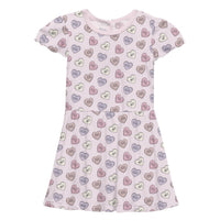 Kickee - Kid's Flutter Sleeve Twirl Dress With Pockets