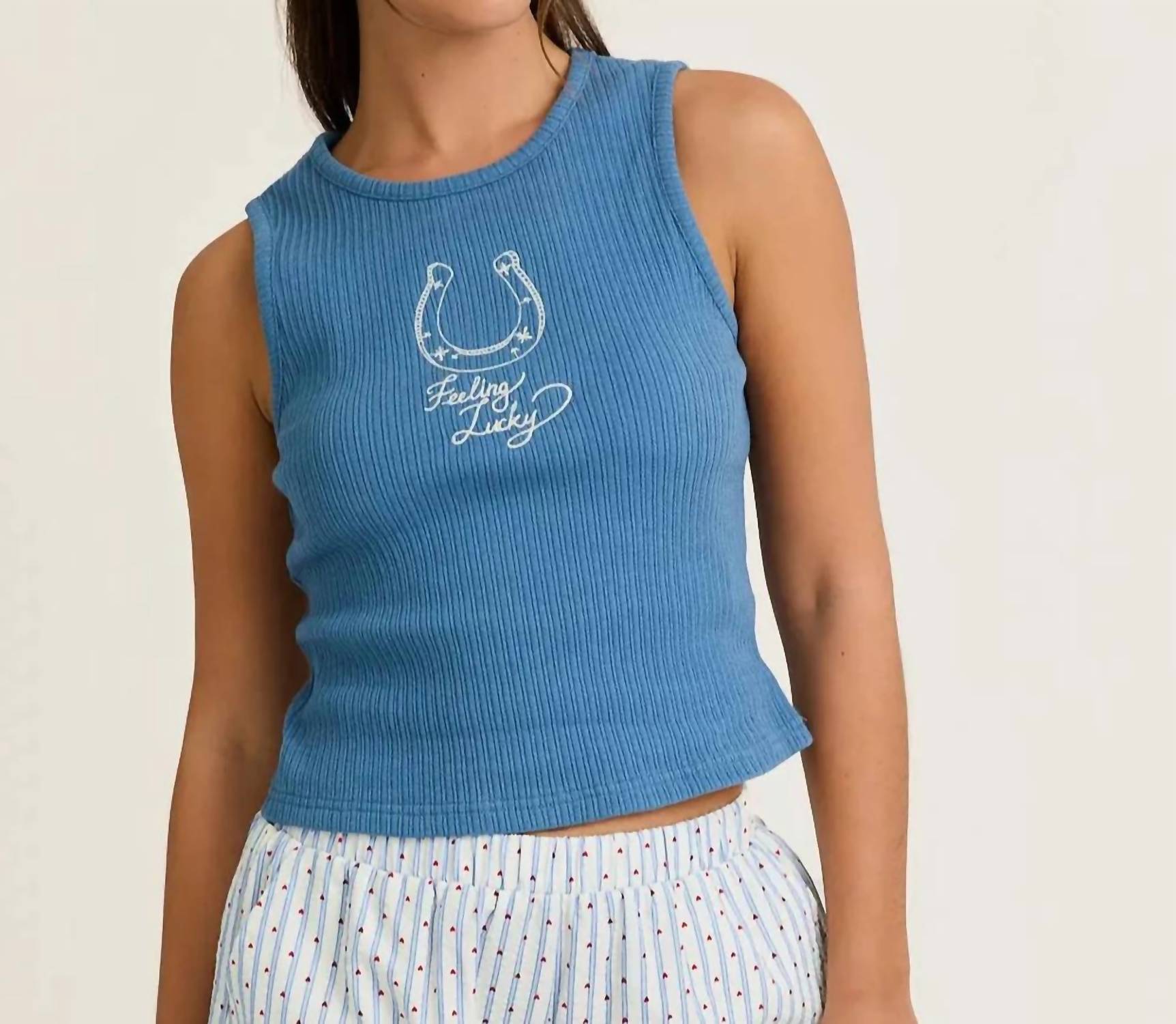 Le Lis - Feeling Lucky Tank Top