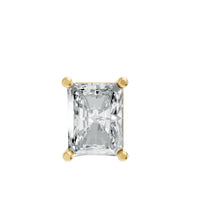 Aamiaa - Women's Radiant Shape 4 Prong Push Back Studs