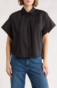 Rag & Bone - Maura Short Sleeve Poplin Shirt