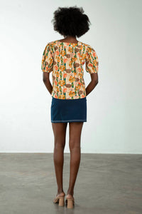 Never A Wallflower - Square Neck Top