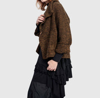 ALEMBIKA Urban Strata Jacket in honey - women's jacket - alternate view