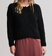 Barefoot Dreams - Cozy Chic Textured Button Front Cardigan