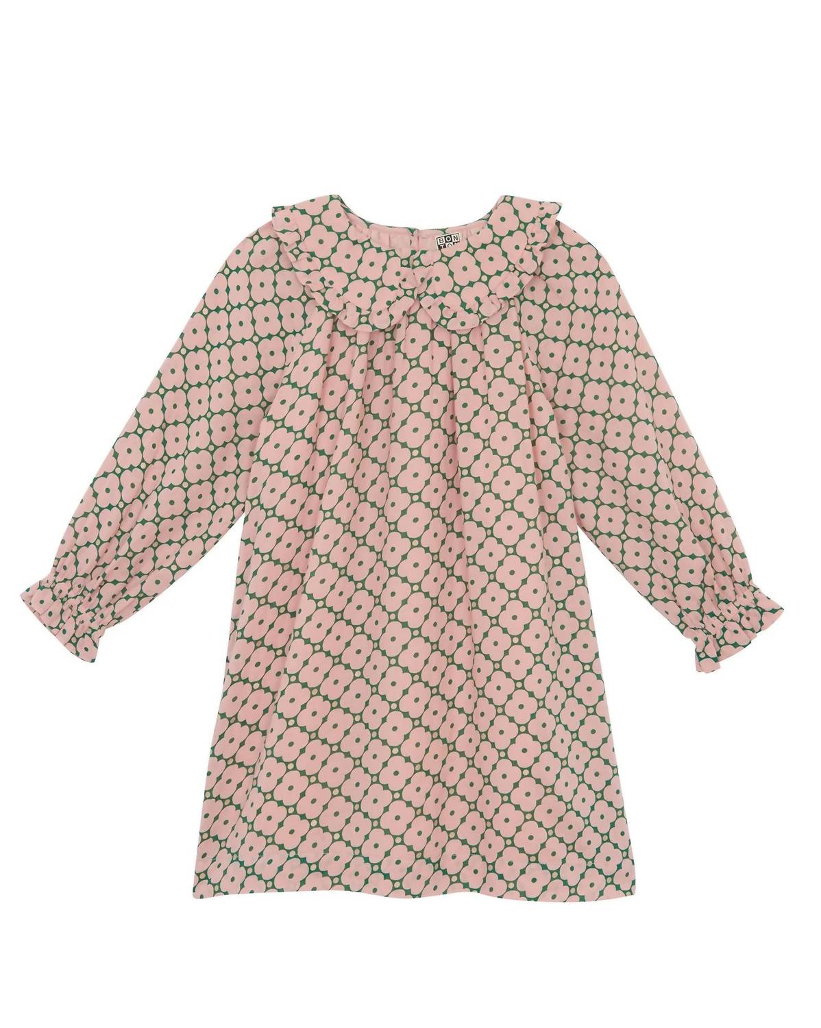 Bonton - Girl's Fine Brushed Twill Dress
