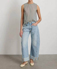 B Sides - Relaxed Cuffed Lasso Jeans