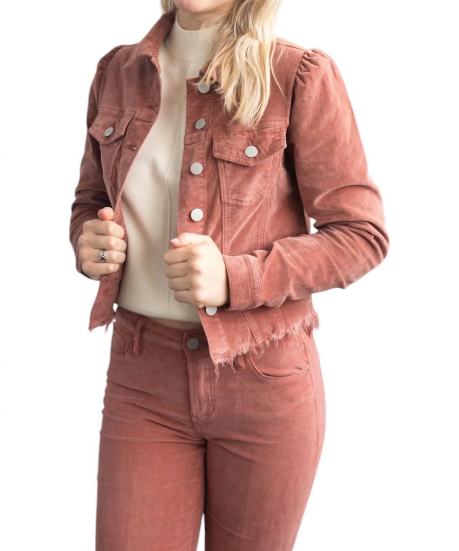 Dear John Denim - Roselyn Frayed Hem Jacket