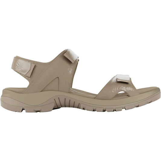 Ecco - Women's 2.0 3s Nude Crinkle Patent Offroad Sandal