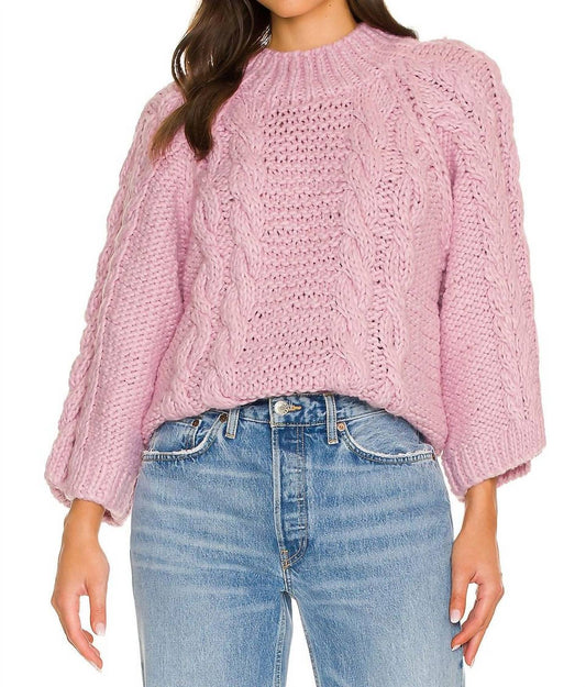 For Love & Lemons - ANDIE OVERSIZED SWEATER