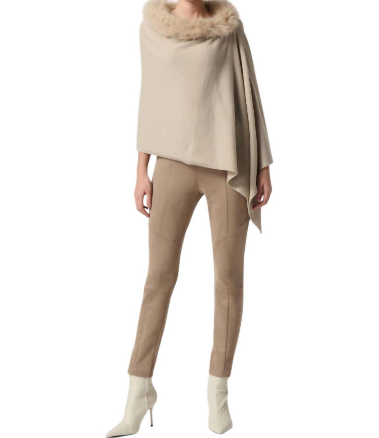 Joseph Ribkoff - Women's Leggings With Knee Cuts