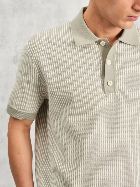 Wax London - Turin Knit Polo