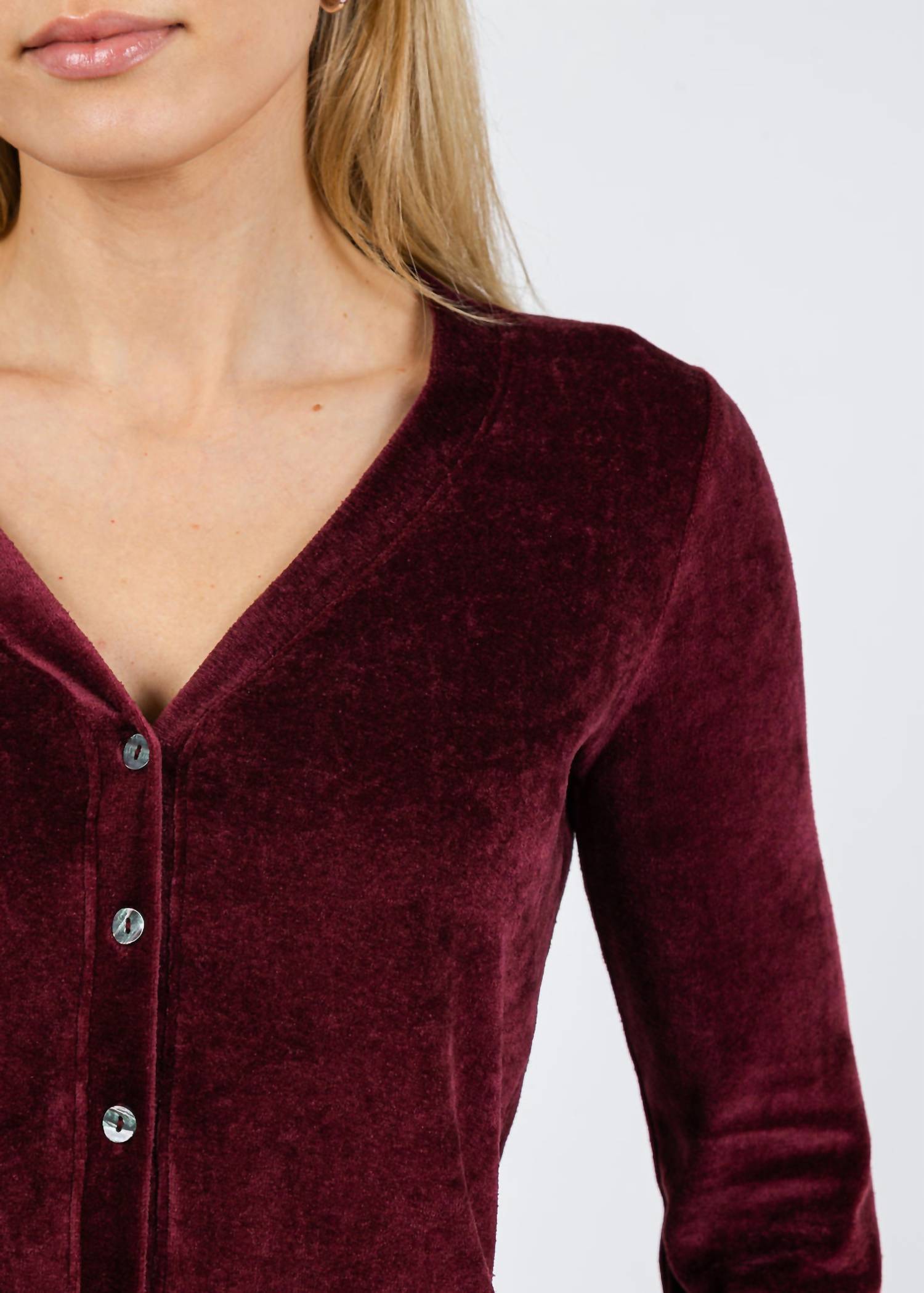 Goldie - Velour Crush Cardigan