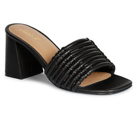 Saint G - Women Bethany Leather Block Heel