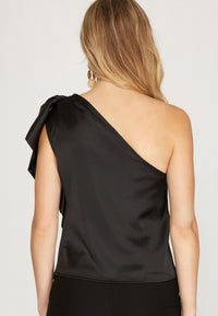 Rhoda Satin Top