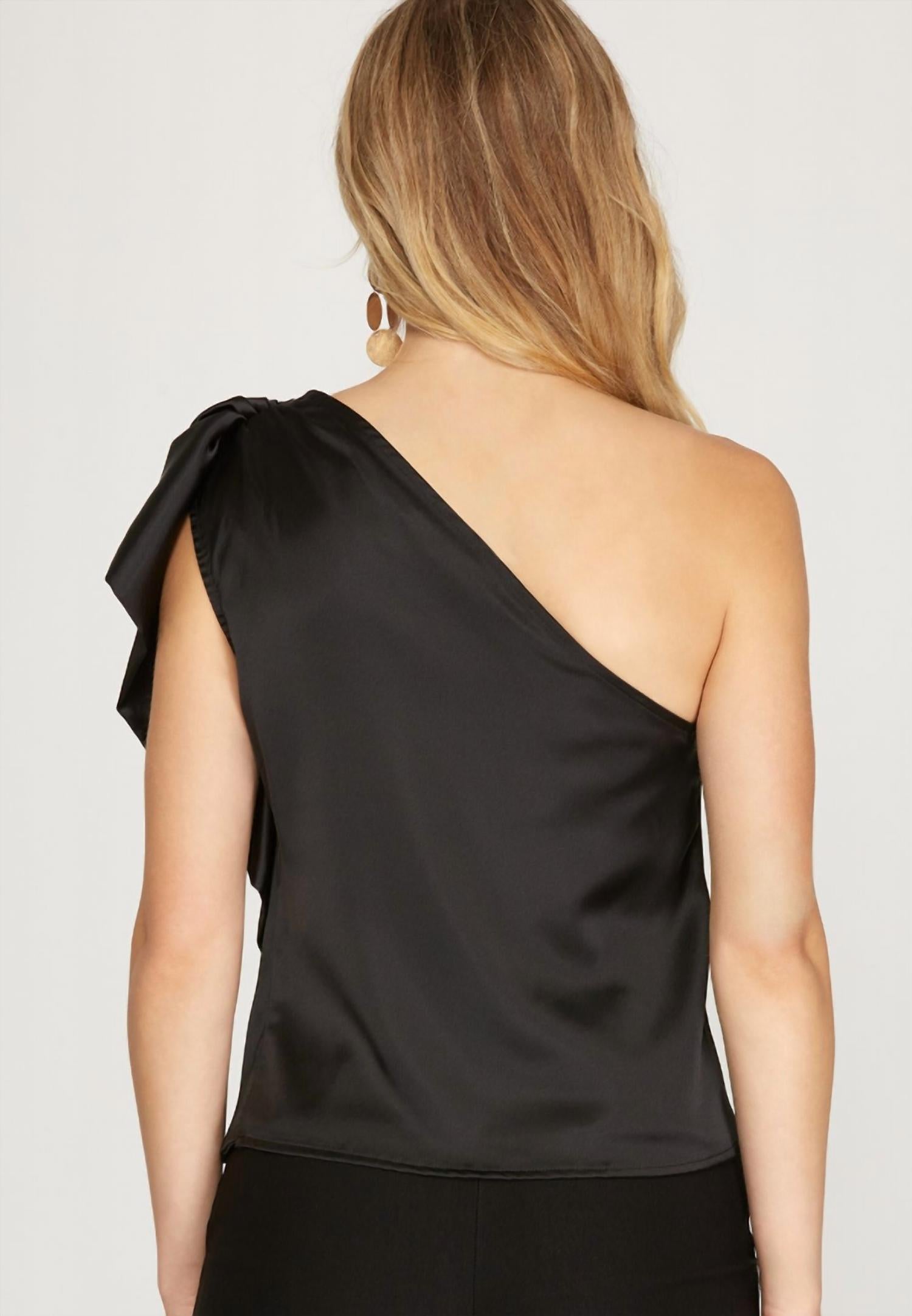 Rhoda Satin Top