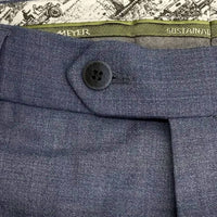 Meyer Men's Bonn Modern Fit Stretch Dress Pants in blue - men's pants - view 5