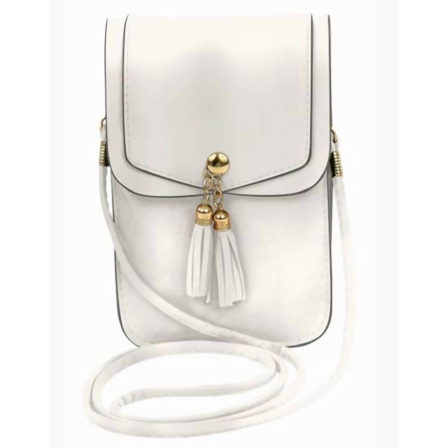 Kaleidoscope Accessories - Touch Screen Tassel Crossbody Phone Bag